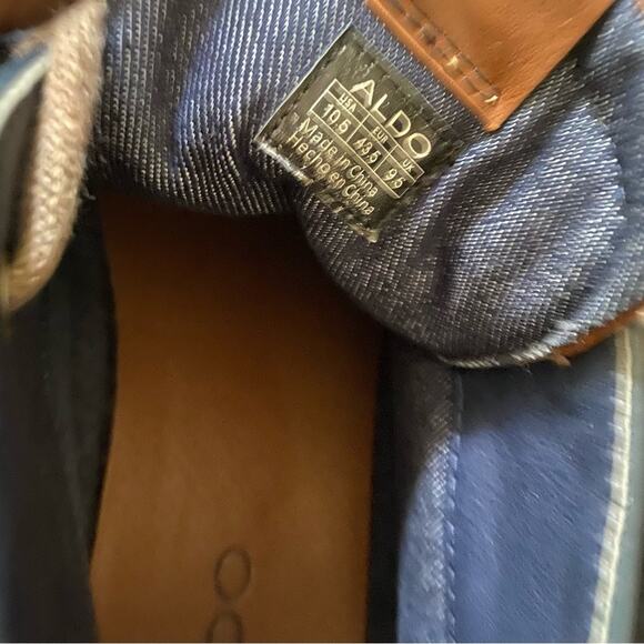 Aldo mens brown faux leather chukka boots - Picture 6 of 6